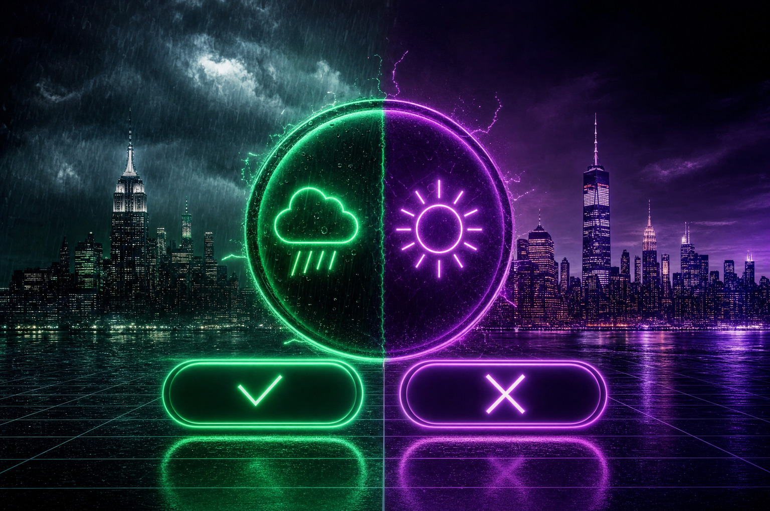 Will it rain in NYC today?